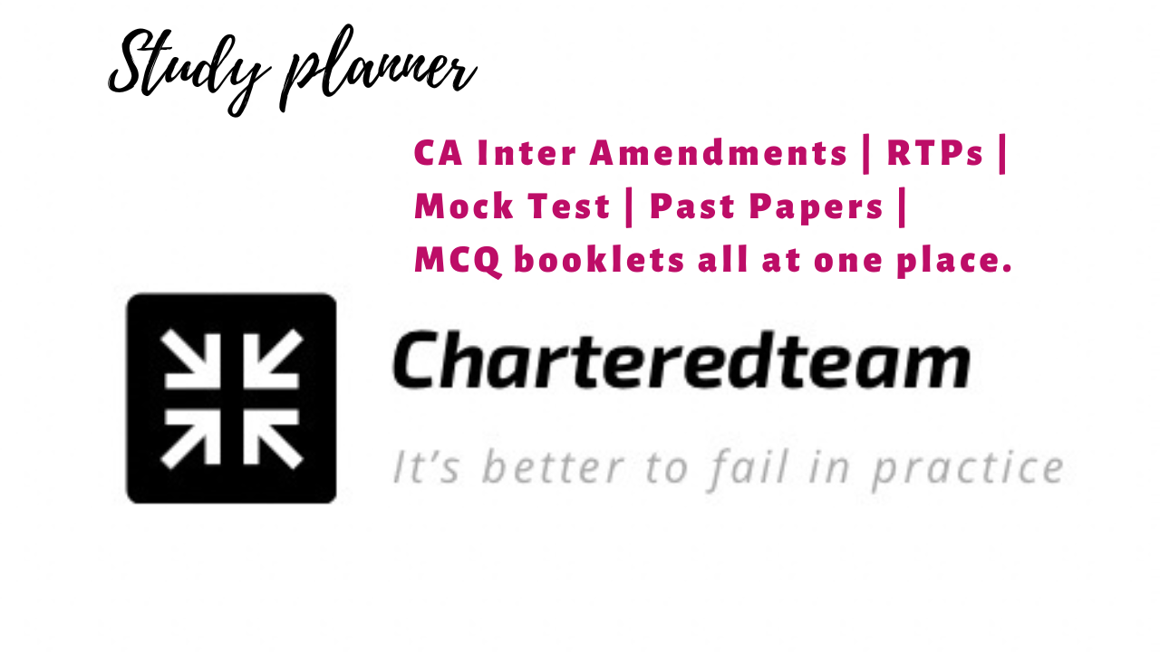 CA Inter Amendments