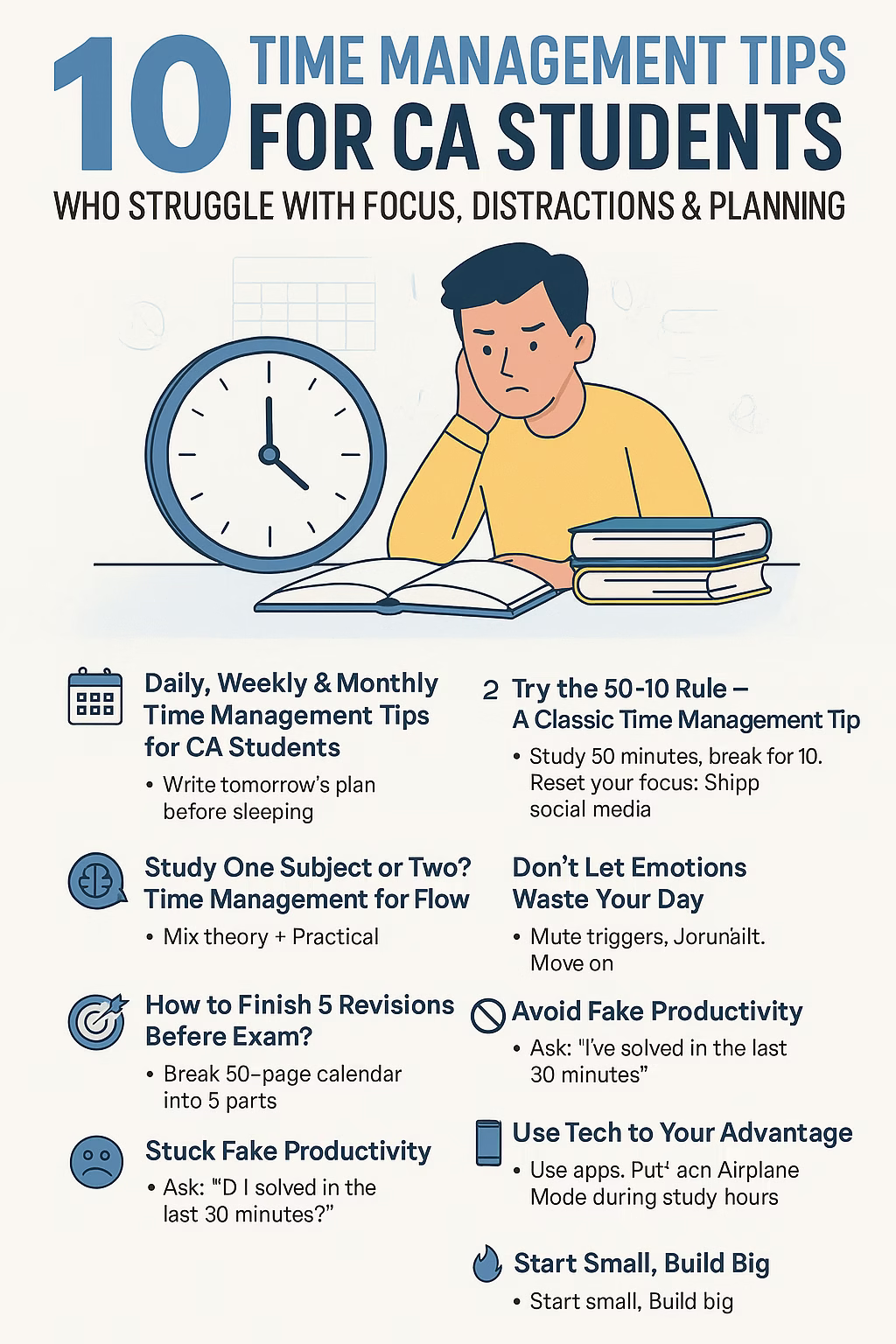 Time Management Tips for CA Students