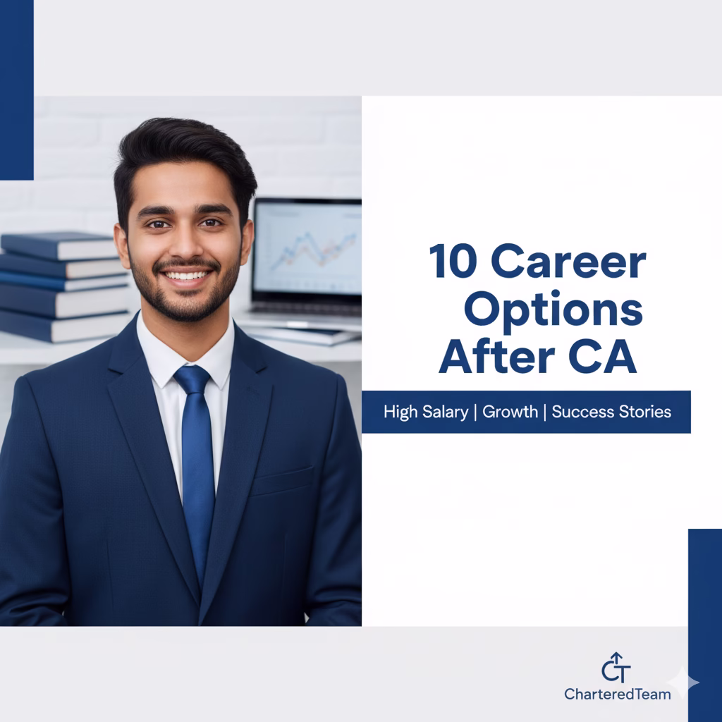 Career Options After CA: 10 Best Paths for Chartered Accountants (High Salary & Growth)