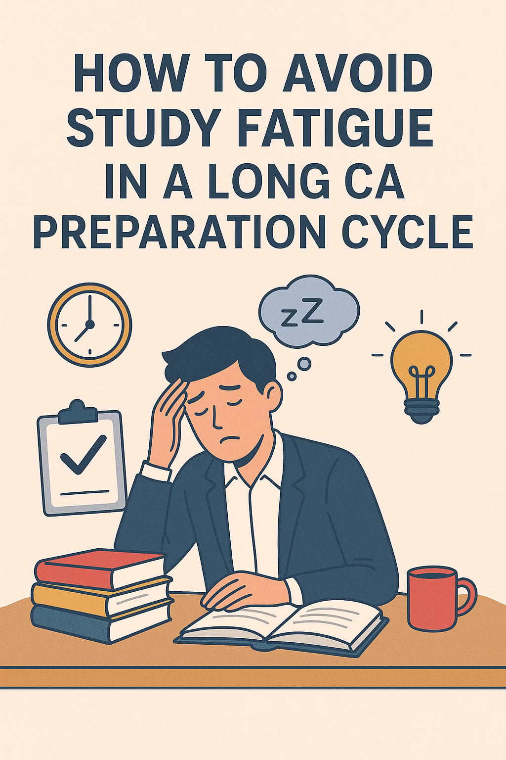 Avoid Study Fatigue in a Long CA Preparation