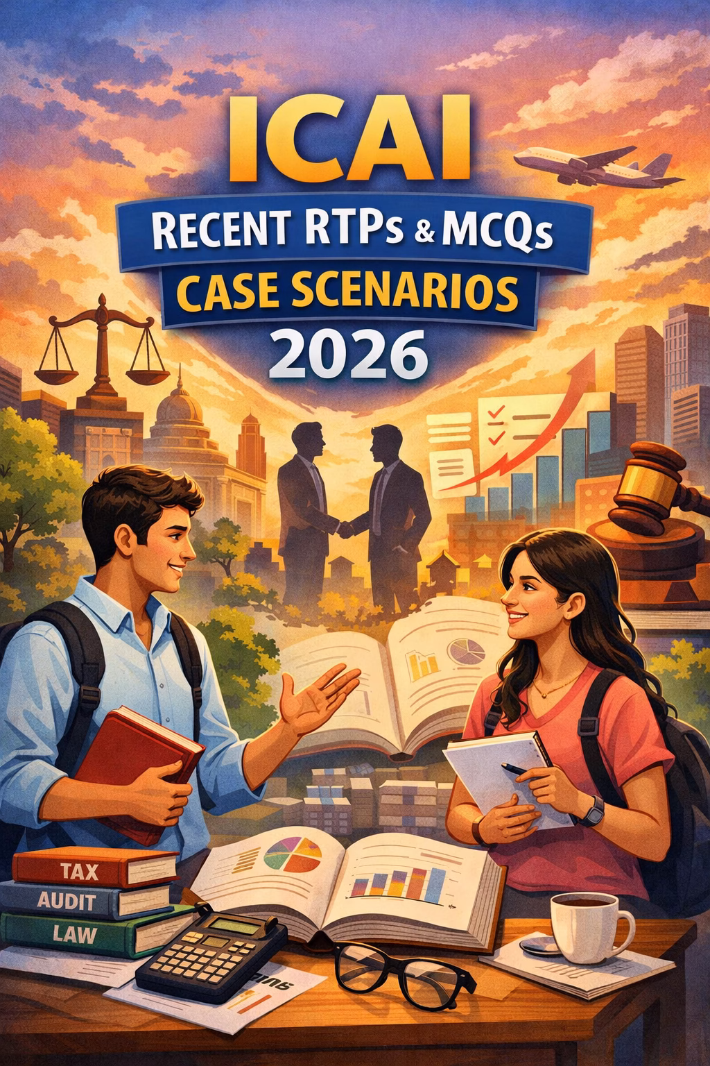 ICAI Recent RTPs & Case Scenarios booklet for CA Students