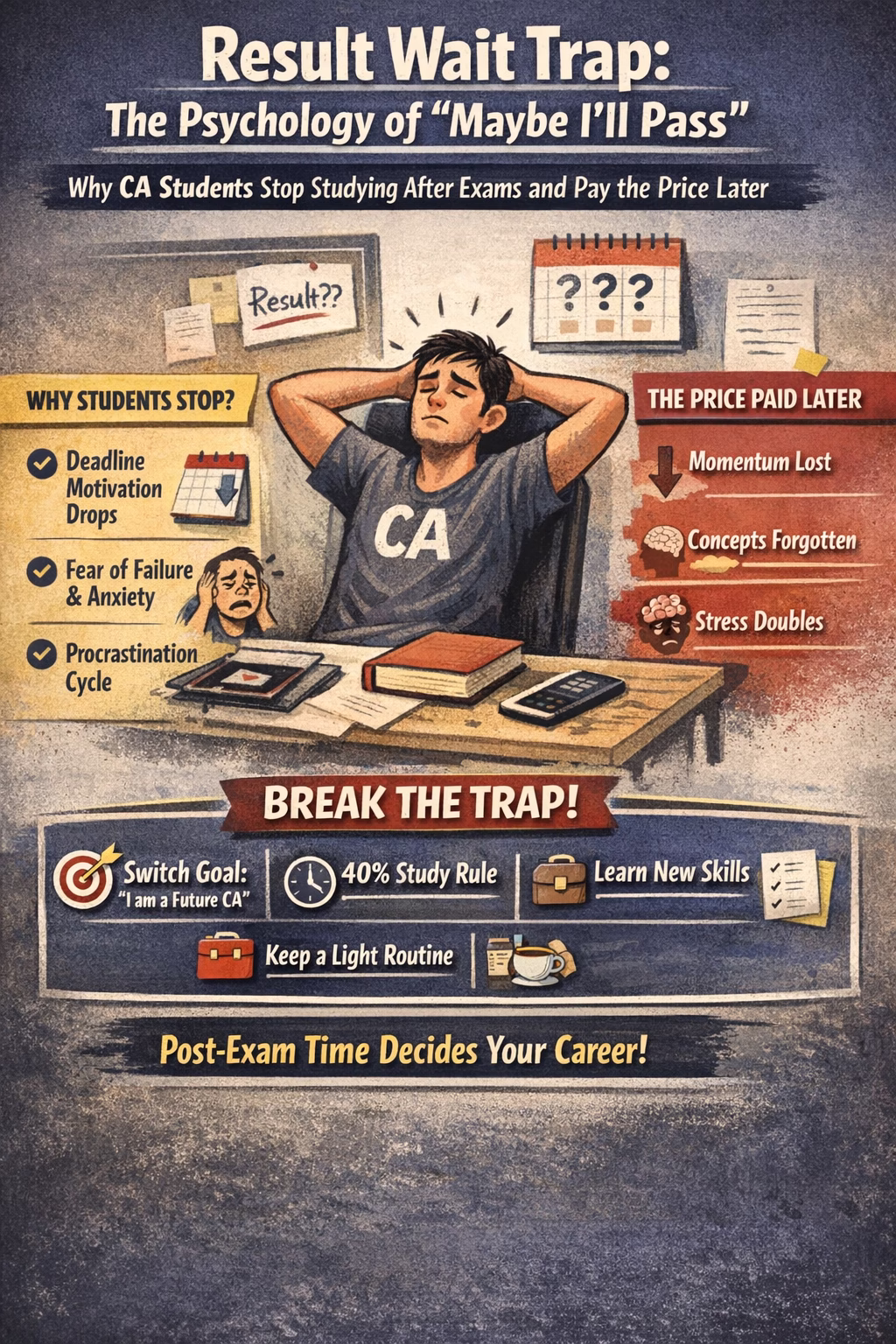 Why CA Students Stop Studying After Exams 