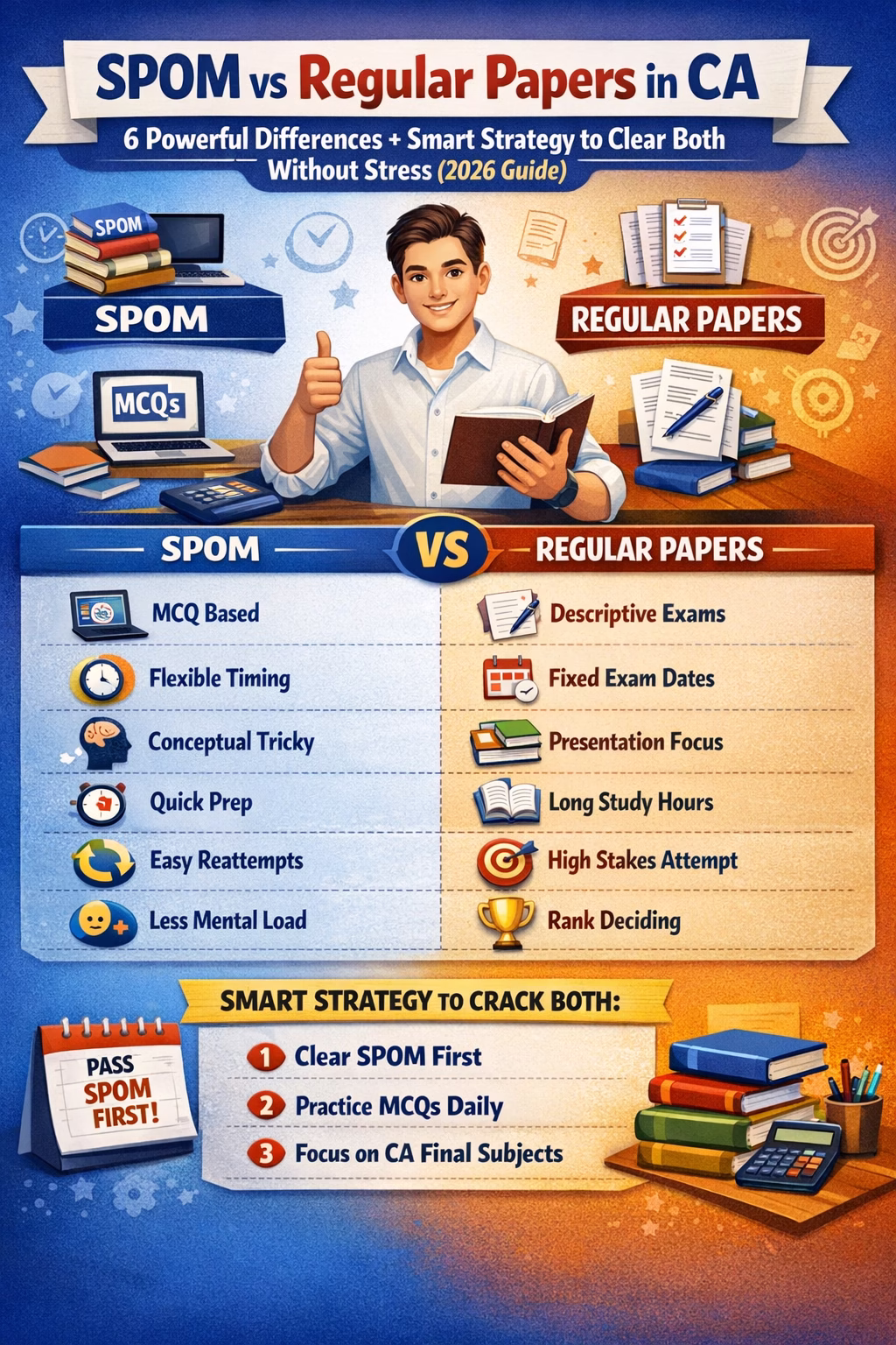 SPOM vs Regular Papers in CA