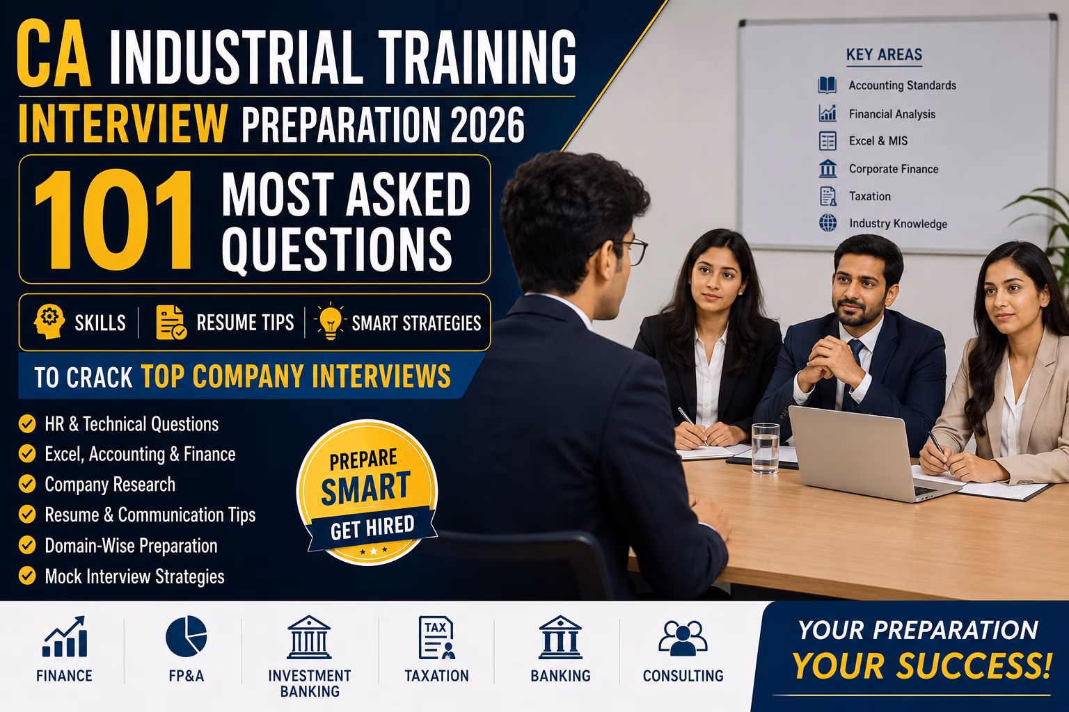CA Industrial Training Interview Preparation 