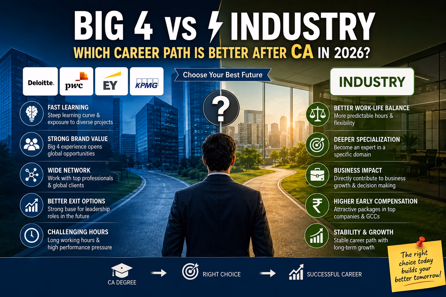 Big 4 vs Industry