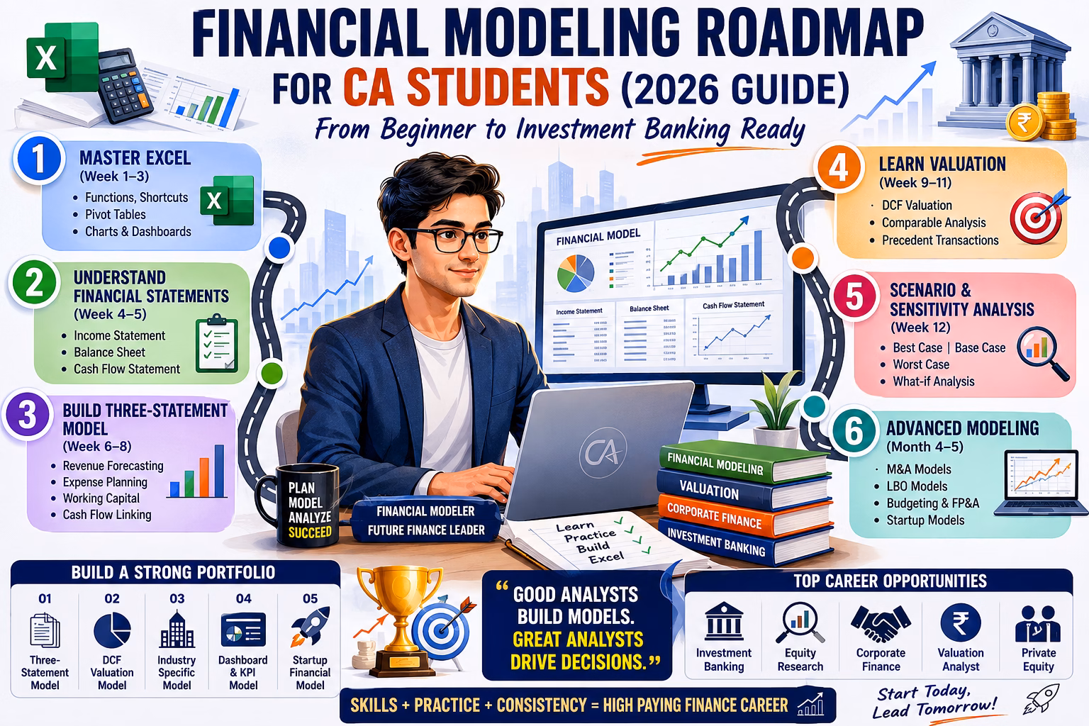 Financial Modeling Roadmap for CA Students
