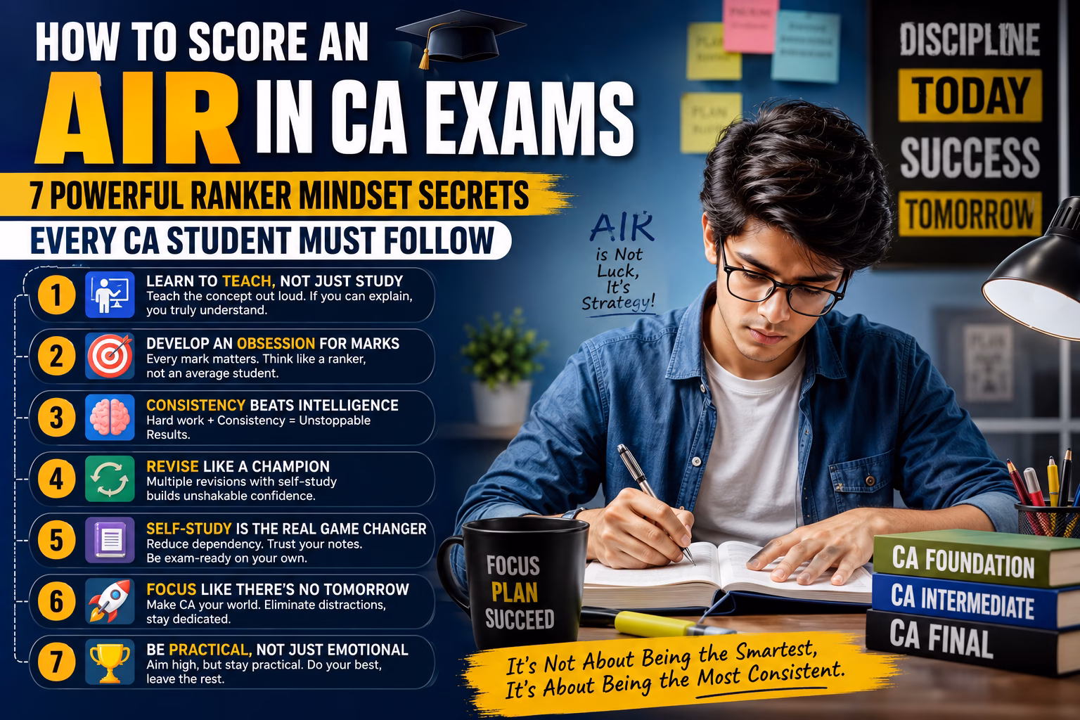 How to Score an AIR in CA Exams