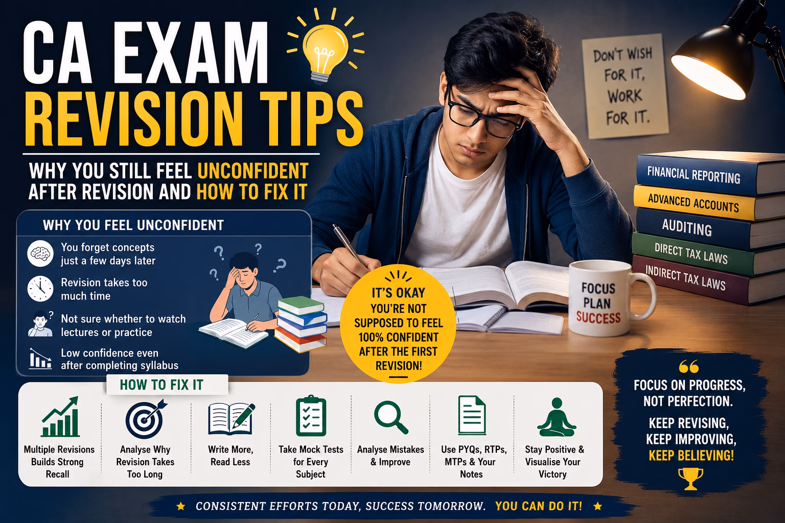 CA Exam Revision Tips