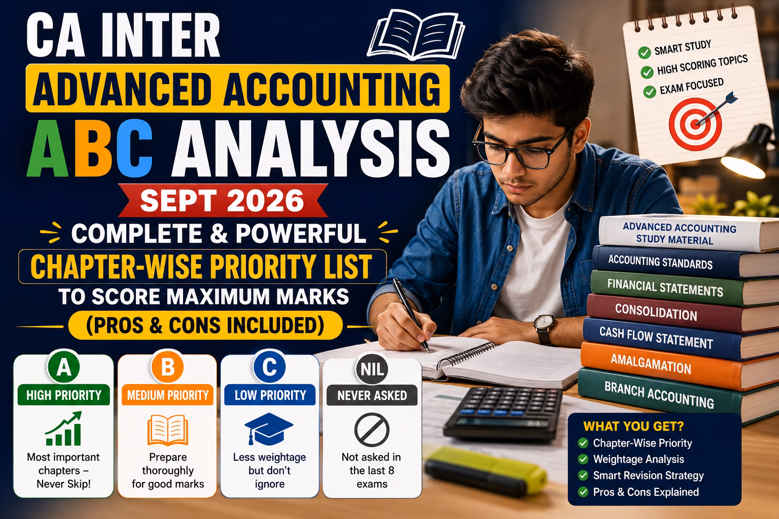 CA Inter Advanced Accounting ABC Analysis