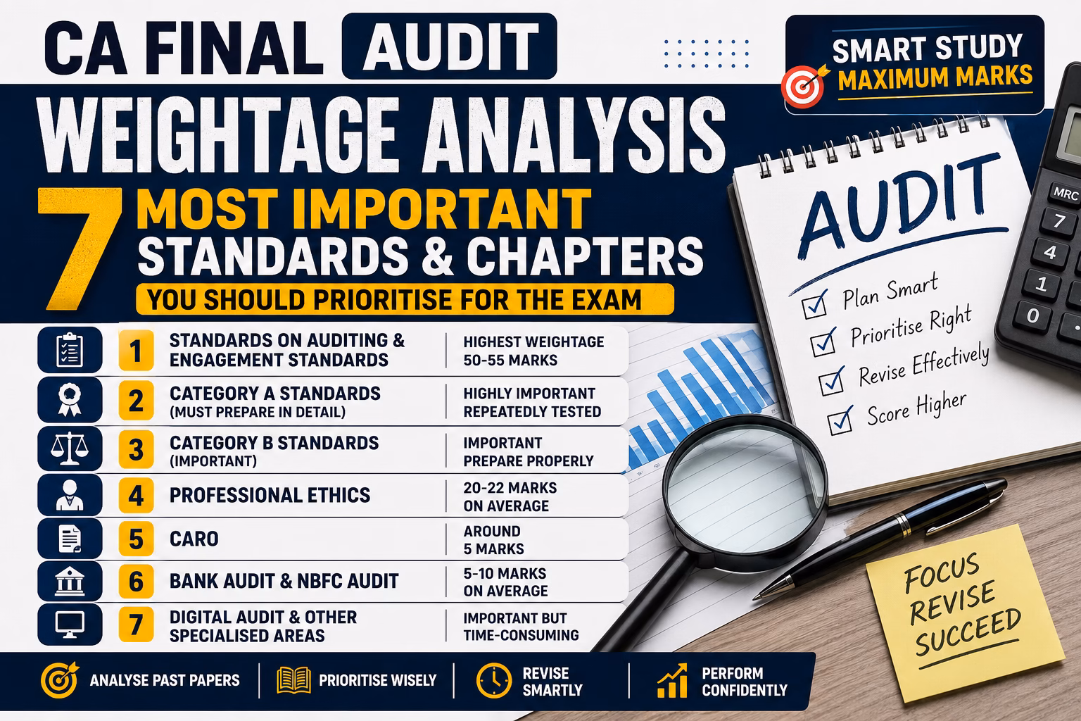 CA Final Audit Weightage Analysis: