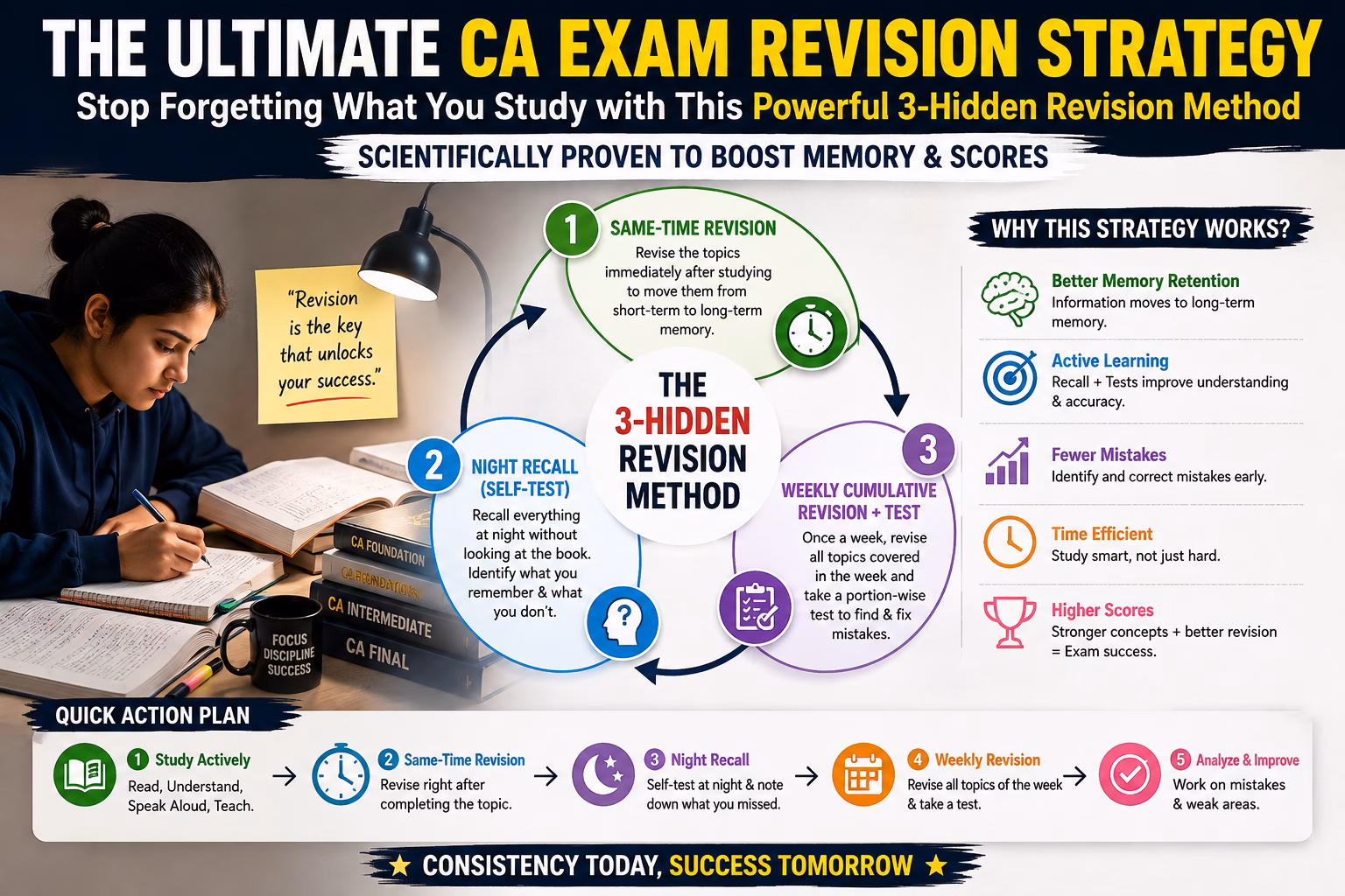 CA Exam Revision Strategy 
