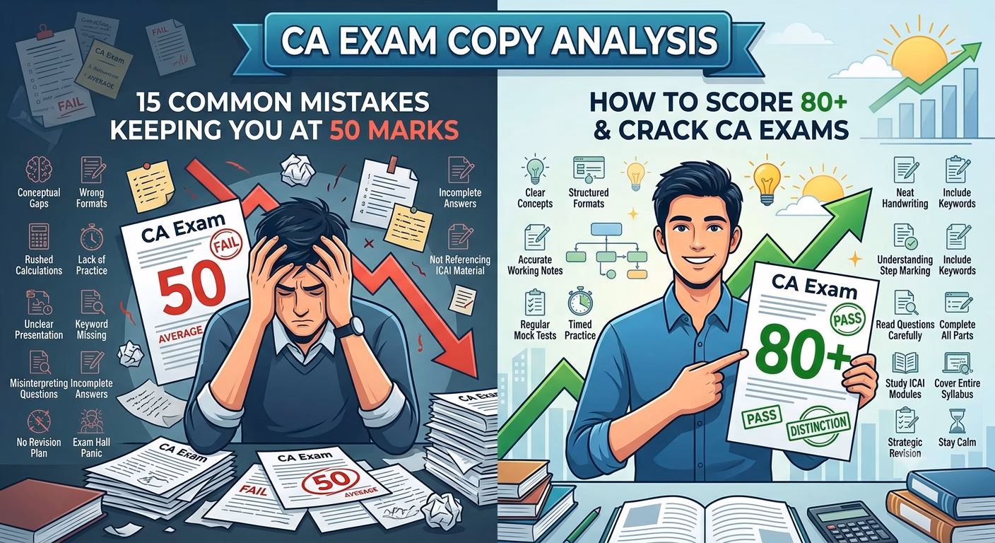 CA Exam Copy Analysis: 