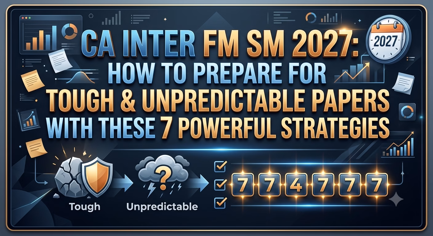 CA Inter FM SM 2027: 