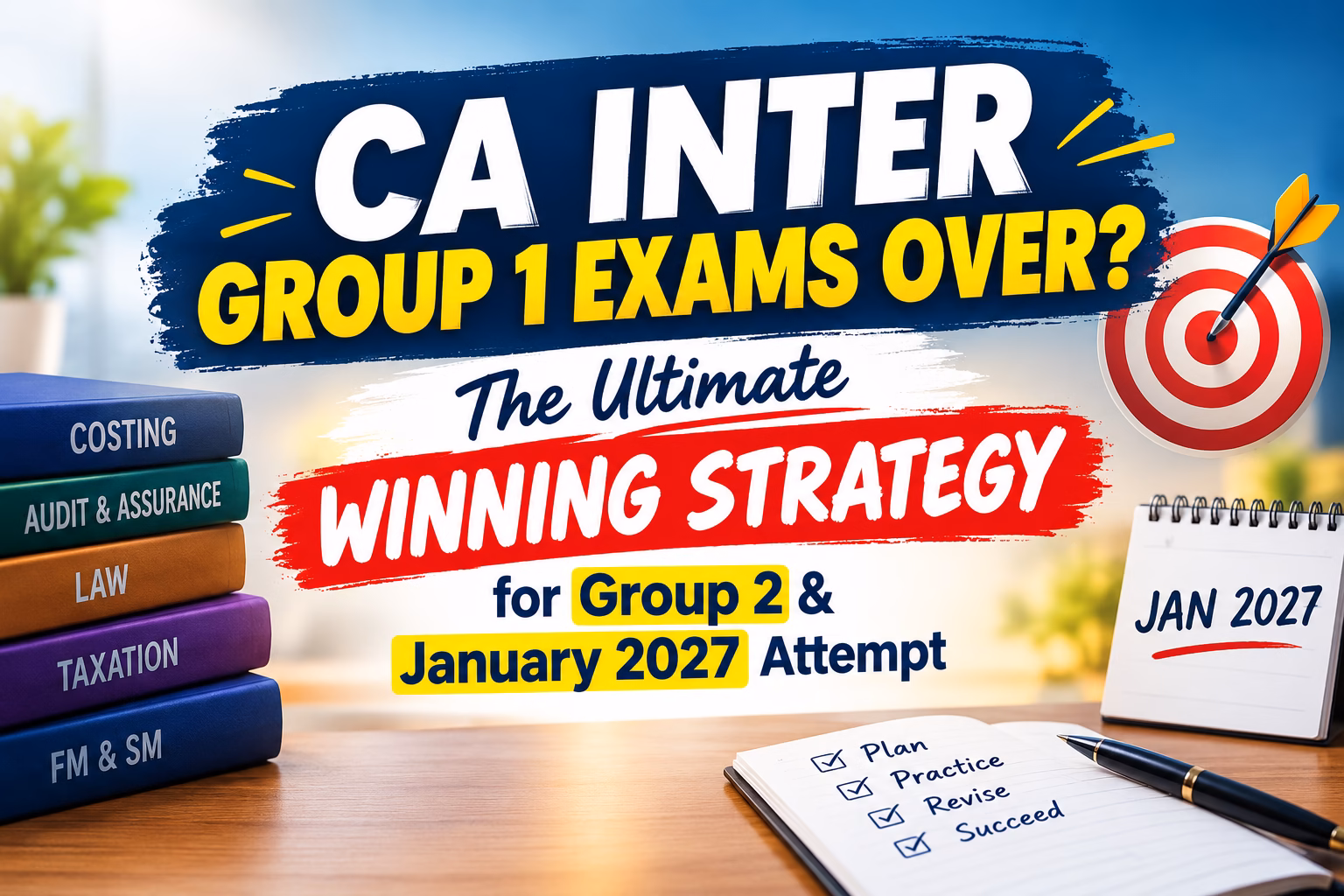 CA Inter Group 1 Exams Over?