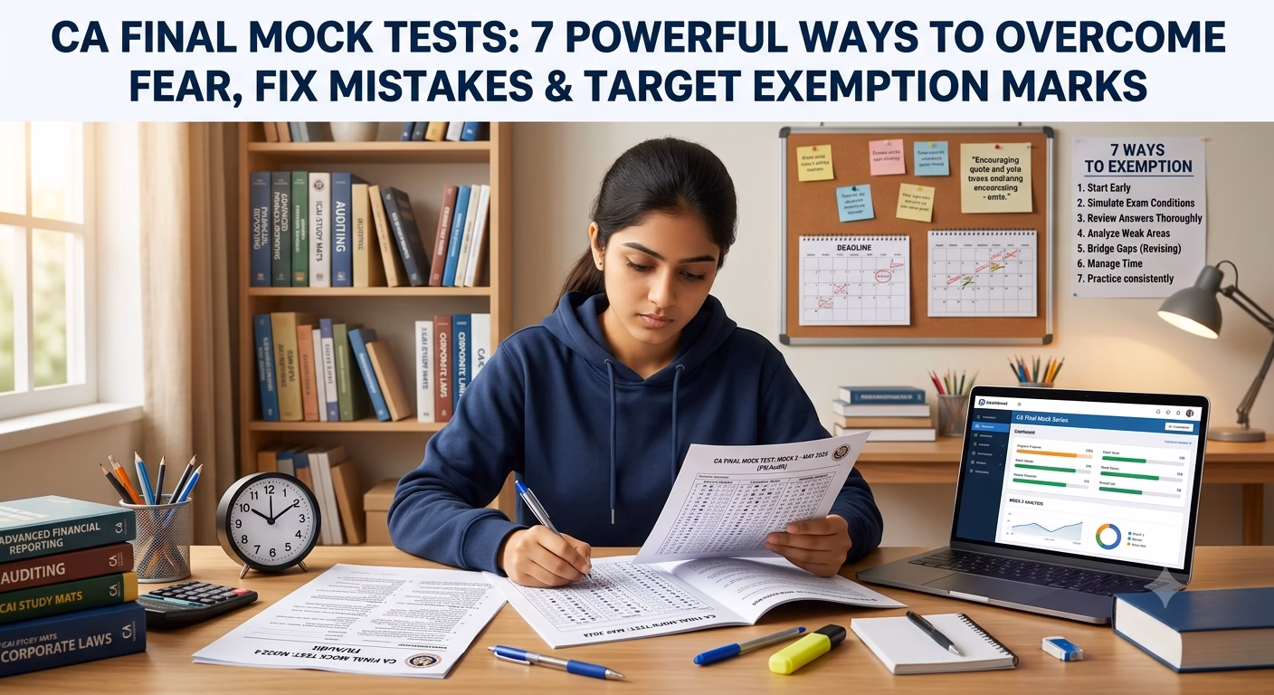 CA Final Mock Tests: 