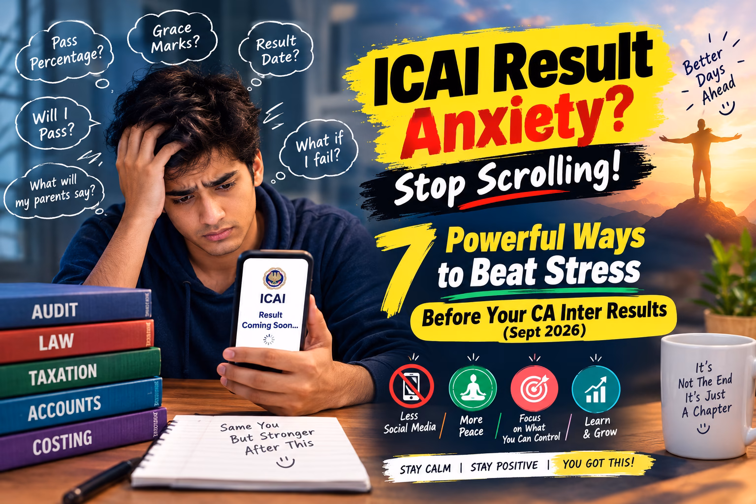 ICAI Result Anxiety?